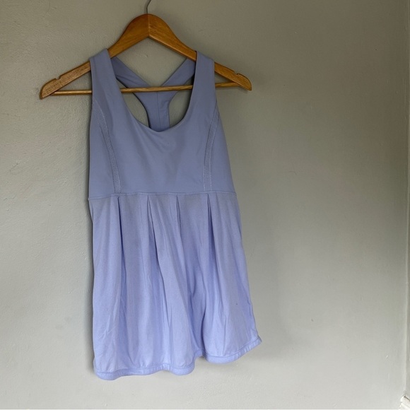 Lululemon Power Dance Tank Top Heathered Lavender Dusk Purple Small Medium 4 6 - Picture 5 of 9